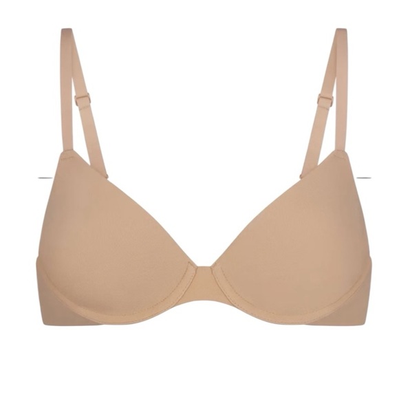 NWT SKIMS Fits Everybody Clay Scoop Plunge Bra Size 32B - Picture 13 of 13
